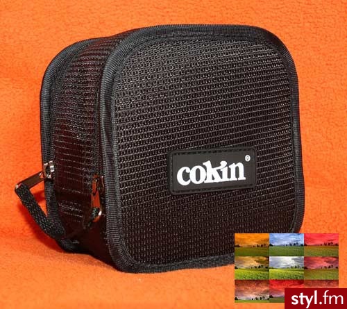 Cokin Etui na 5 filtrów, uchwyt i adapter P306 systemu Cokin P - Portfele i etui Dodatki Moda