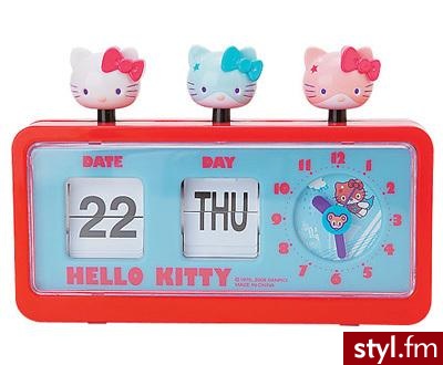 budzik od Hello Kitty - 19.50$ - Gadżety Inne Moda