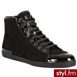Gucci black suede \'Barcelona\' hi-top sneakers. Gucci black suede \'Barcelona\' hi-top sneakers  1 125 PLN - Pozostałe Buty Moda