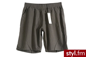 Studio Bermudy bawełniane oliwkowe r. 46 (5904378155339) - Pozostałe Spodnie Moda
