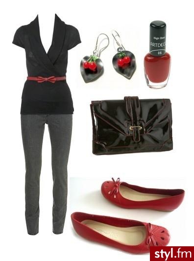 sweter, spodnie, kopertówka Topshop
pasek Miss Selfridge
buty New look
kolczyki Decotrendy - Styler