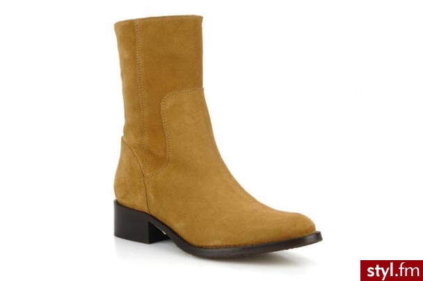 Georgia Rose PÓŁBUTY I BOTKI DADOU BY GEORGIA ROSE (Beżowy) - Botki Buty Moda