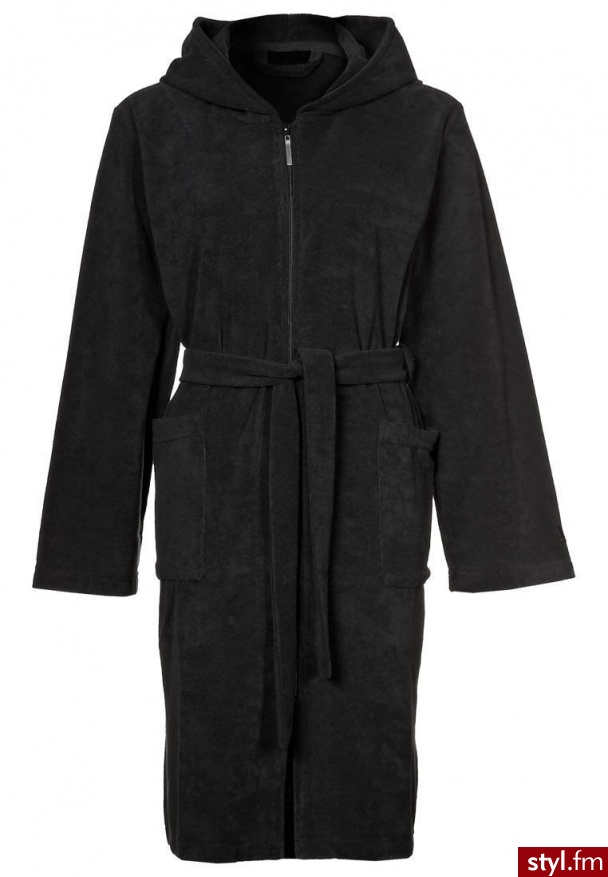 Möve Szlafroki czarny - Szlafroki Bielizna Moda