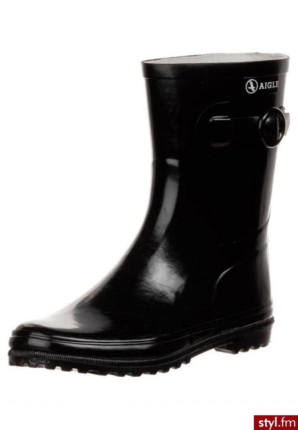 Aigle POLKA BOTTILON Kalosze czarny - Kalosze Buty Moda