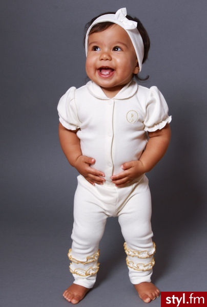 Bébé Coco Dziewczęce legginsy - Leginsy Spodnie Moda