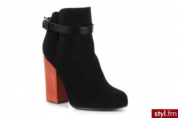 Vicini PÓŁBUTY I BOTKI VARESA BY VICINI (Czarny) - Botki Buty Moda