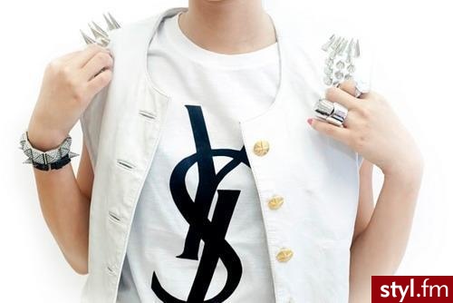 YSL - Koszulki Ciuchy Moda