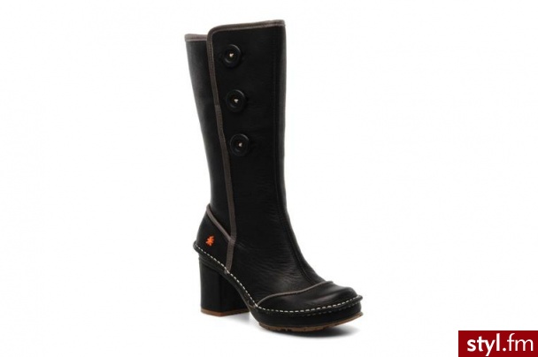 Art PÓŁBUTY I BOTKI TATE 702 BY ART (Czarny) - Botki Buty Moda