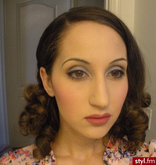 1930 inspired makeup - Dzienne Makijaże