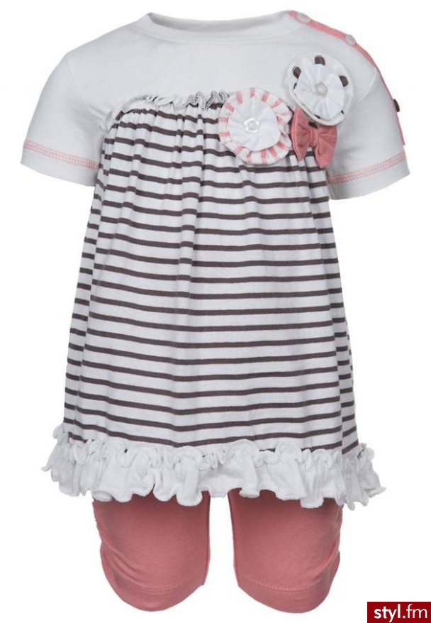 Gelati Kidswear SET Legginsy beżowy - Leginsy Spodnie Moda
