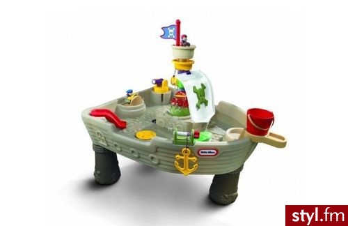 Little Tikes Stół wodny Statek Piracki 615924 - Dziecko