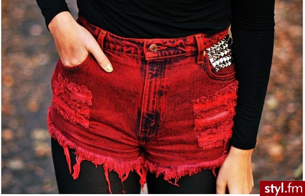 Szorty Spodnie Moda
