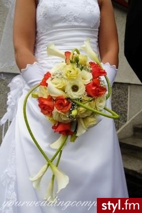 Bukiety ślubne Ślub Moda