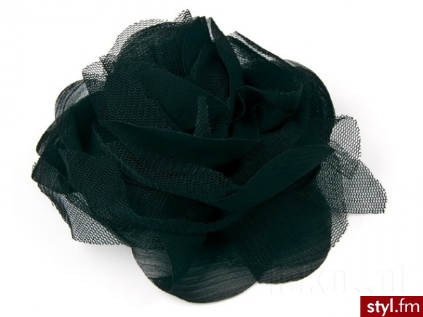 Iloko BROSzKA SPINKA TIULOWY KWIAT - Broszki Biżuteria Moda