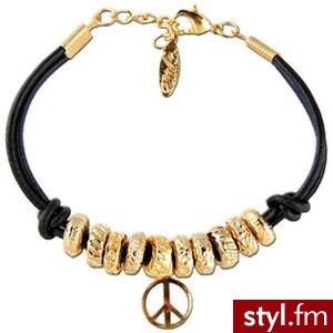 Ettika Single Charm w 10 Donut Leather Bracelet : Ettika Women - Polyvore. Pobrano ze strony: http://www.polyvore.com/ettika_single_charm_10_donut/thing?id=19557943 - Pozostałe Dodatki Moda