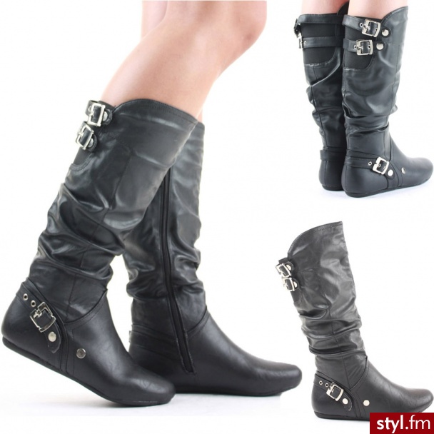 Kozaki Buty Moda