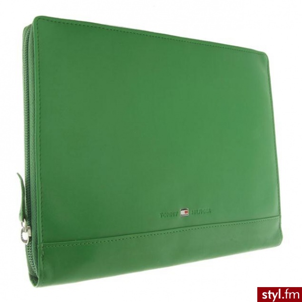 Tommy Hilfiger ETUI NA TABLETA IVY TABLET CASE MEDIUM GREEN - Portfele i etui Dodatki Moda
