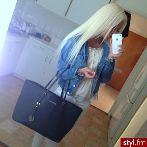 Blond Rozpuszczone Proste Na co dzień Długie Fryzury
