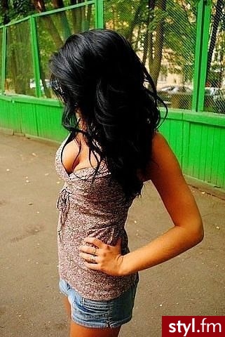 Czarne Rozpuszczone Kręcone Na co dzień Długie Fryzury