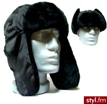 Czapka zimowa - PILOTKA - Nakrycia głowy Dodatki Moda