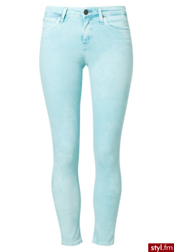 Lee SCARLETT Jeansy Slim fit niebieski - Jeansy Spodnie Moda