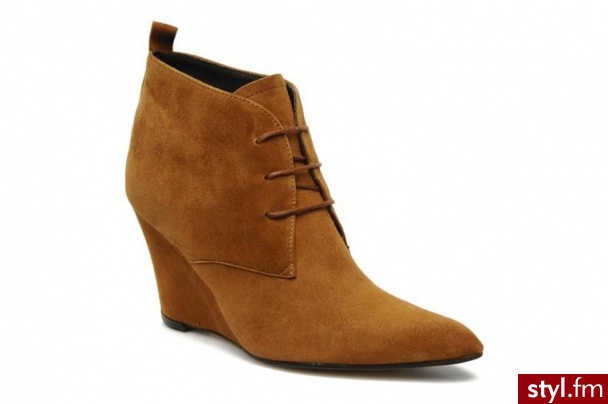Elizabeth Stuart PÓŁBUTY I BOTKI COLAS BY ELIZABETH STUART (Brązowy) - Botki Buty Moda