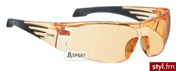 Uvex MAXX pomarańczowe - Okulary Dodatki Moda
