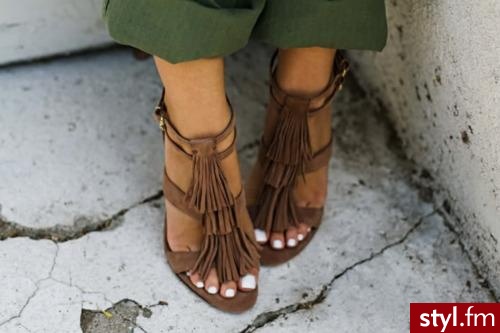 Sandały Buty Moda