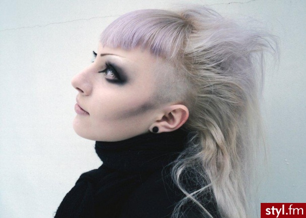 Blond Punk Rock Alternatywne Długie Fryzury
