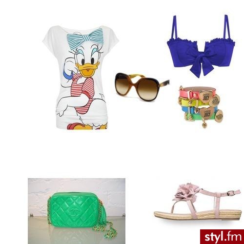 letnia fantazja. Idealny zestaw na upalne dni, na plażę, miasto i spacer:) - Styler