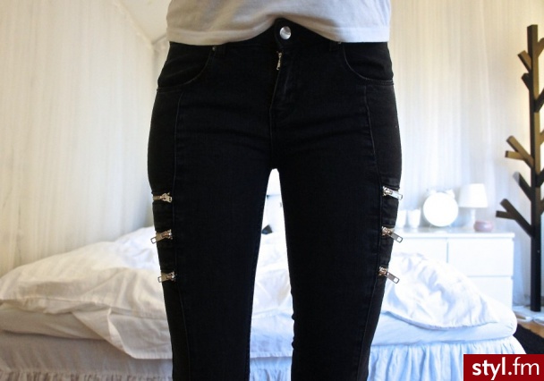 Jeansy Spodnie Moda
