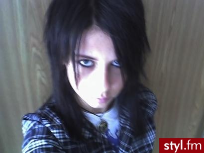 EMO Alternatywne Średnie Fryzury
