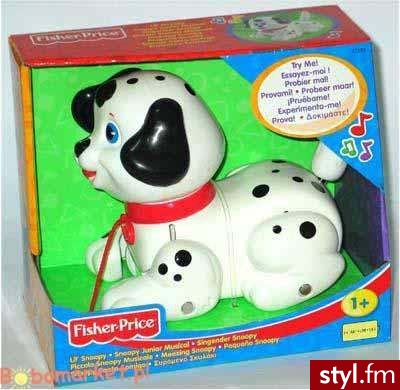 Matel Fisher Price Mały piesek 77629 - Dziecko