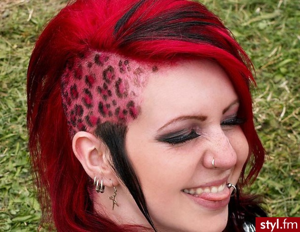 Punk Rock Alternatywne Średnie Fryzury