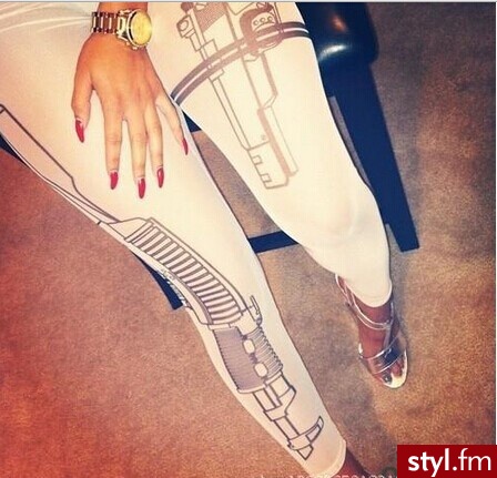 Leginsy Spodnie Moda