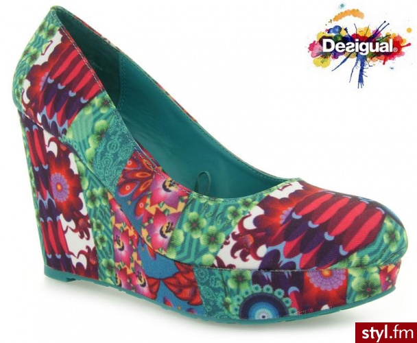 Desigual SHOES PUMPS SANDY 4 5042 - Koturny Buty Moda