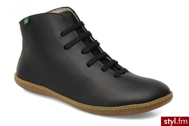 El Naturalista Półbuty i botki Viajero N267 (Czarny) - Botki Buty Moda