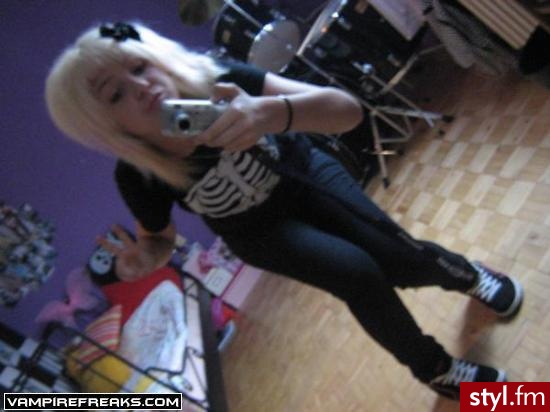 EMO Alternatywne Średnie Fryzury