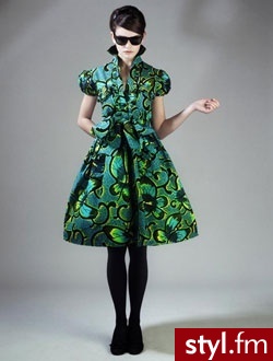 Green Dress - Pozostałe Sukienki Moda