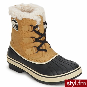 Sorel BUTY TIVOLI CVS BEŻ - Kozaki Buty Moda