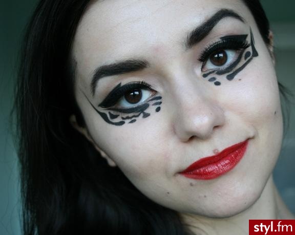 lady gaga inspired - Artystyczne Makijaże