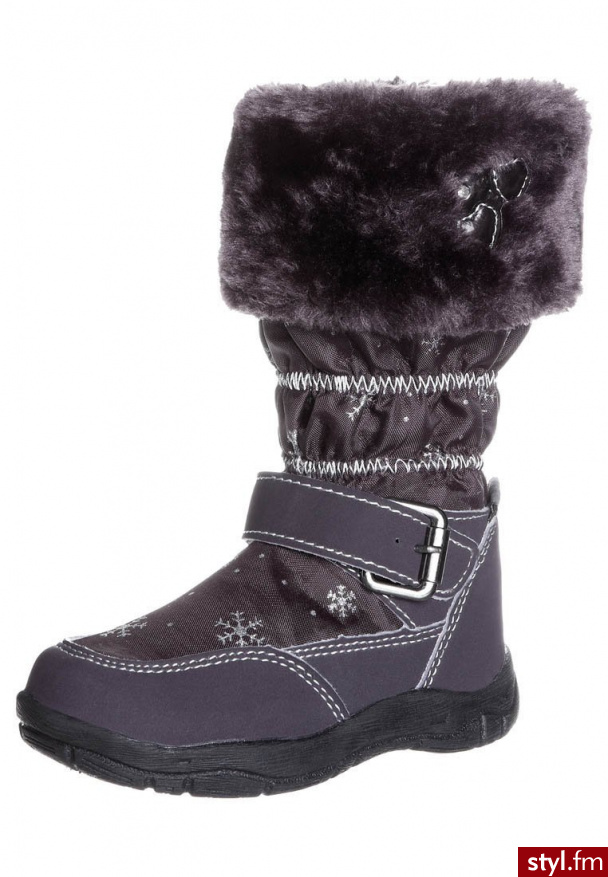 STUPS Śniegowce lilia (367 077) - Pozostałe Buty Moda