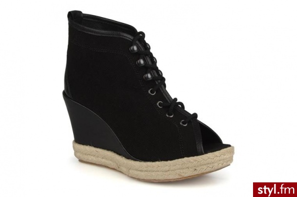 Eden PÓŁBUTY I BOTKI TOLIPA BY EDEN (Czarny) - Botki Buty Moda