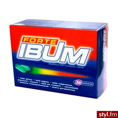 HASCO-LEK IBUM FORTE 400 MG X 36 KAPS - Bransoletki Biżuteria Moda