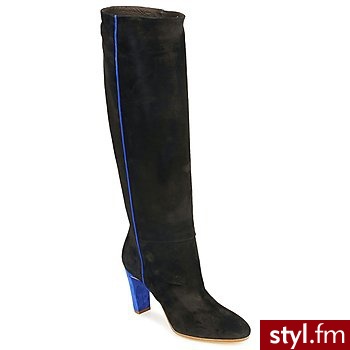 Michel Perry BUTY 13184 Black - Kozaki Buty Moda