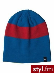 Quiksilver Czapka męska BRIDGE niebieska - Nakrycia głowy Dodatki Moda
