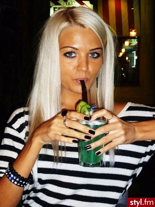 Blond Rozpuszczone Proste Na co dzień Średnie Fryzury