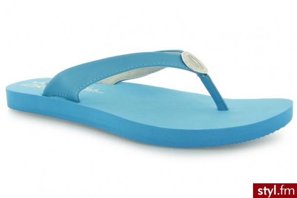 Donna Karan New York DONNA KAREN TOKEN NEON BLUE - Klapki Buty Moda