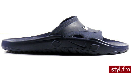 Nike klapki Getasandal - navy - Klapki Buty Moda