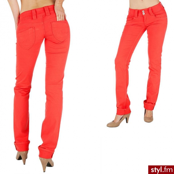 Jeansy Spodnie Moda